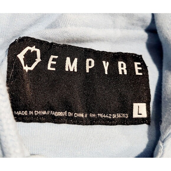 Empyre B Team 2fer Baseball Jersey Mens White Embroidered Logos EUC Large - Picture 5 of 10